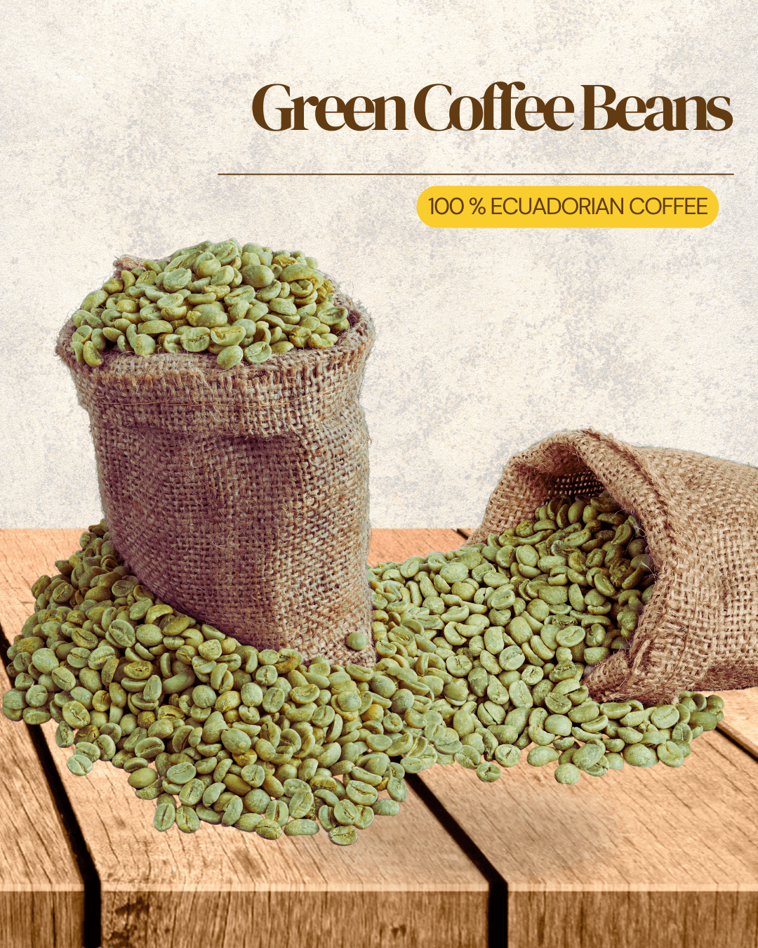 Café en oro (grano verde) 5 kg