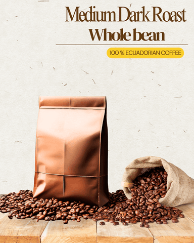 Café en grano tueste oscuro 1 kg (blend) - 2